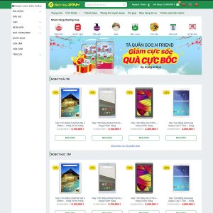 Theme wordpress bách hóa