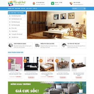 Theme Wordpress bán nội thất