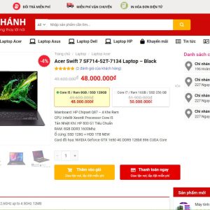 Theme wordpress bán hàng điện tử đẹp 2021